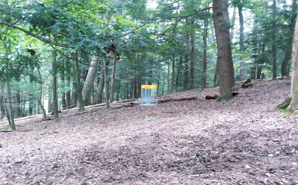Whispering Cave Disc Golf course
