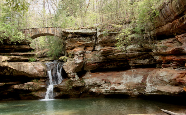 Old Man's Cave Upper Falls