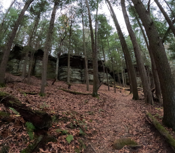 Rock Climbing in the Hocking Hills: Rock Climbing Area